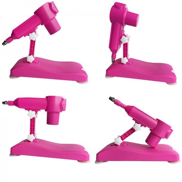 Hismith Upgrade Auto Thrusting Sex Machine Romantic Sex Toy - Color Rose Red