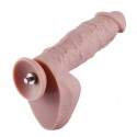 G-spot Vibrating Dildo with Clitoral Stimulation for 3XLR Basic Sex Machines